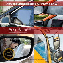 Lade das Bild in den Galerie-Viewer, BesteSicht - Antibeschlagfolien für deine Autospiegel &amp; Autoscheiben
