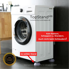 Lade das Bild in den Galerie-Viewer, TopStand - Antivibrations-Gummifüße für deine Waschmaschine

